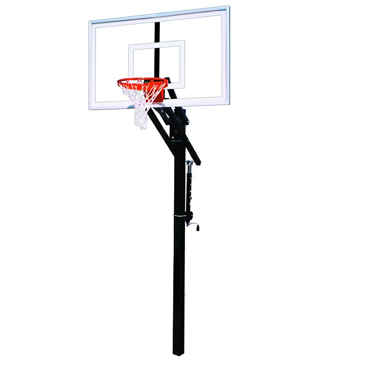 First Team Jam In Ground Adjustable Basketball Goal Select