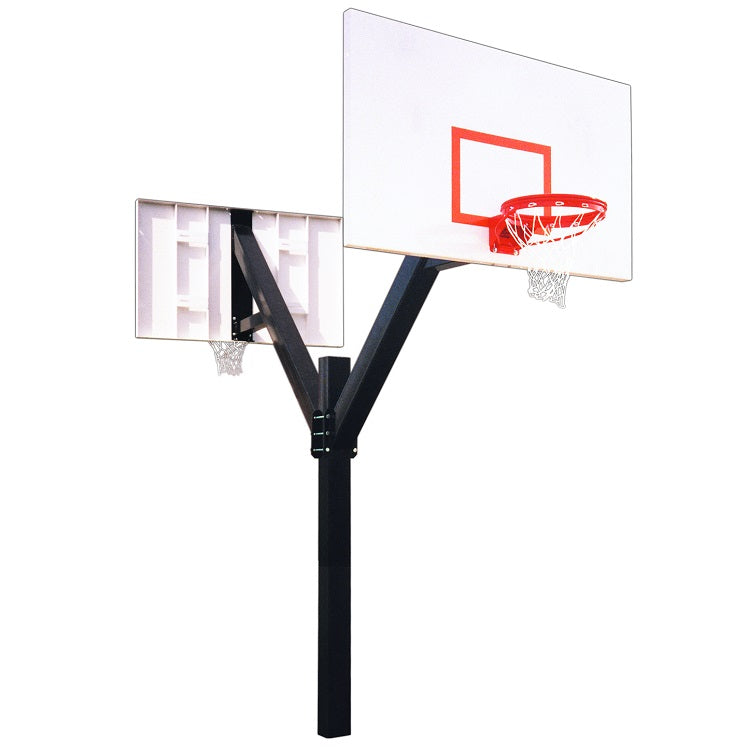 First Team Legend Fixed Height Basketball Goal Excel Dual