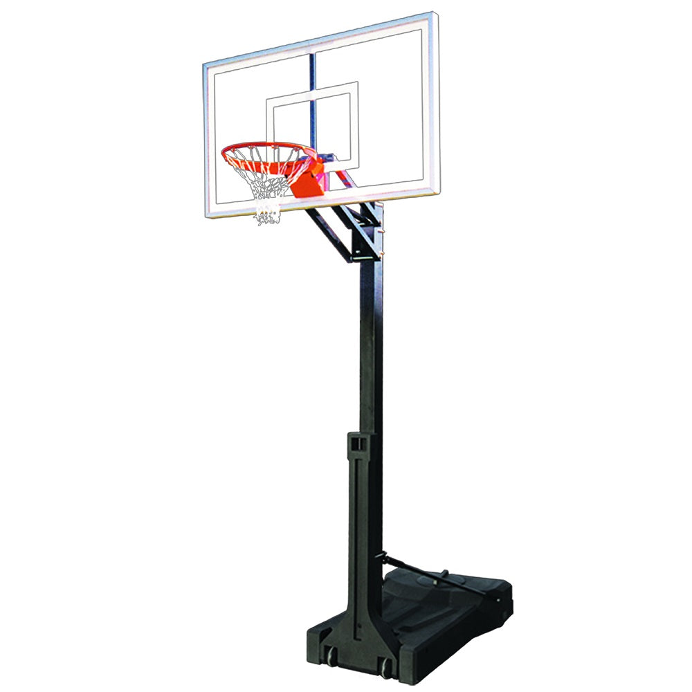 First Team OmniChamp Portable Basketball Goal Select