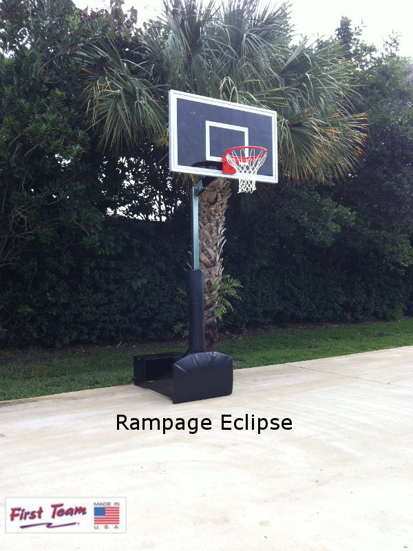 First Team Rampage Portable Basketball Goal Series Elcipse