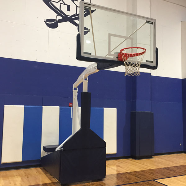 First Team Tempest Official Size Portable Basketball Goal Series InCourt