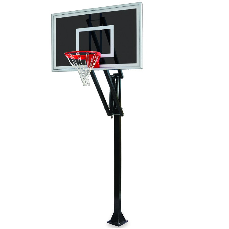 First Team Vector Eclipse BP In Ground Adjustable Basketball Goal