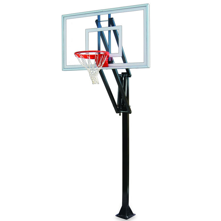 First Team Vector Select BP In Ground Adjustable Basketball Goal