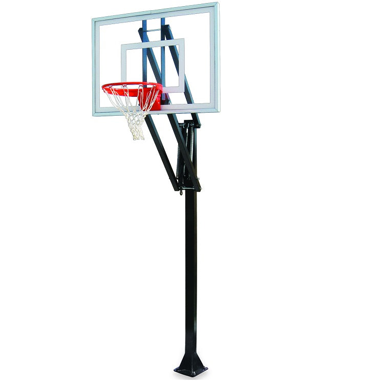 First Team Vector Turbo BP In Ground Adjustable Basketball Goal