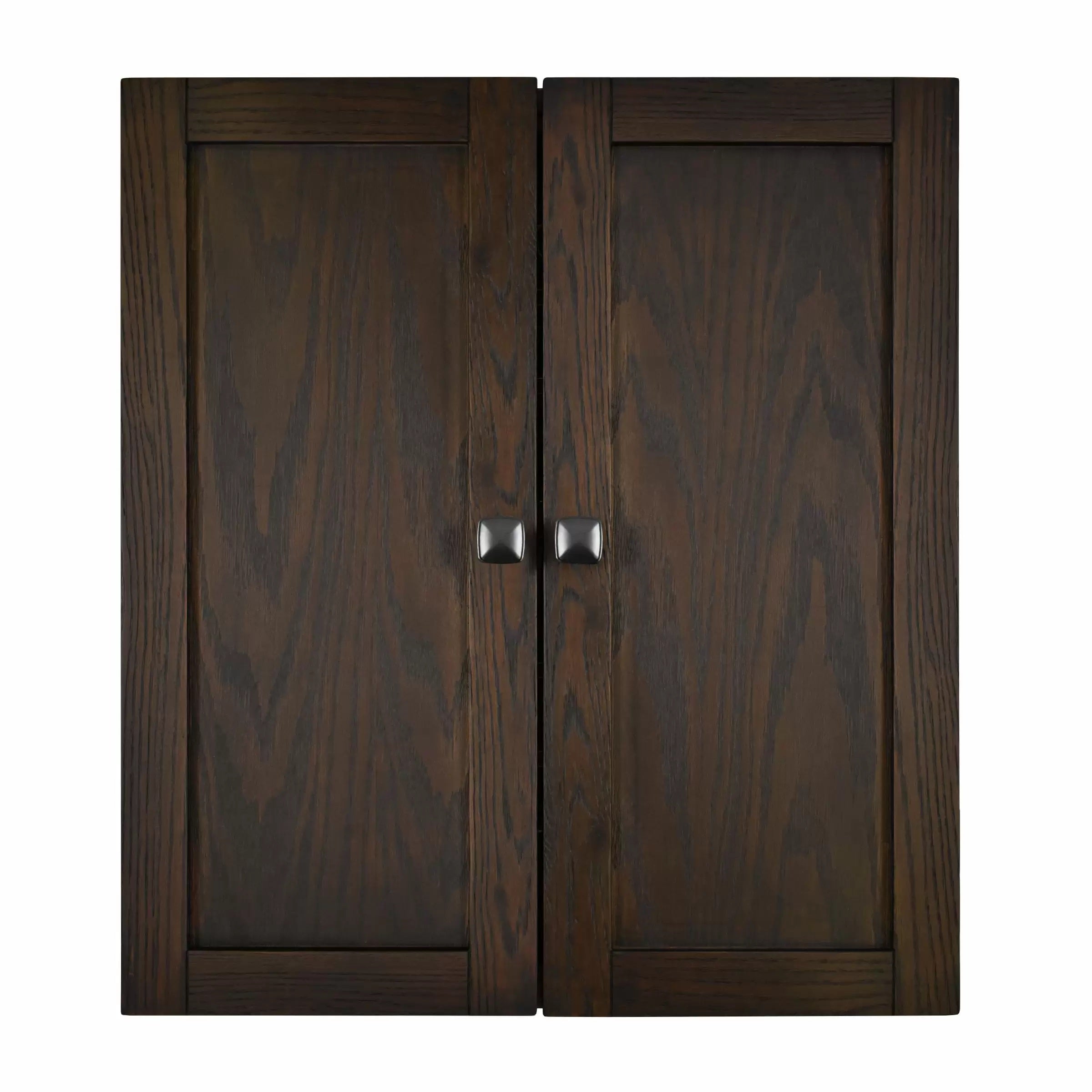 Imperial USA Dart Cabinet Weathered Dark Chestnut Close Door