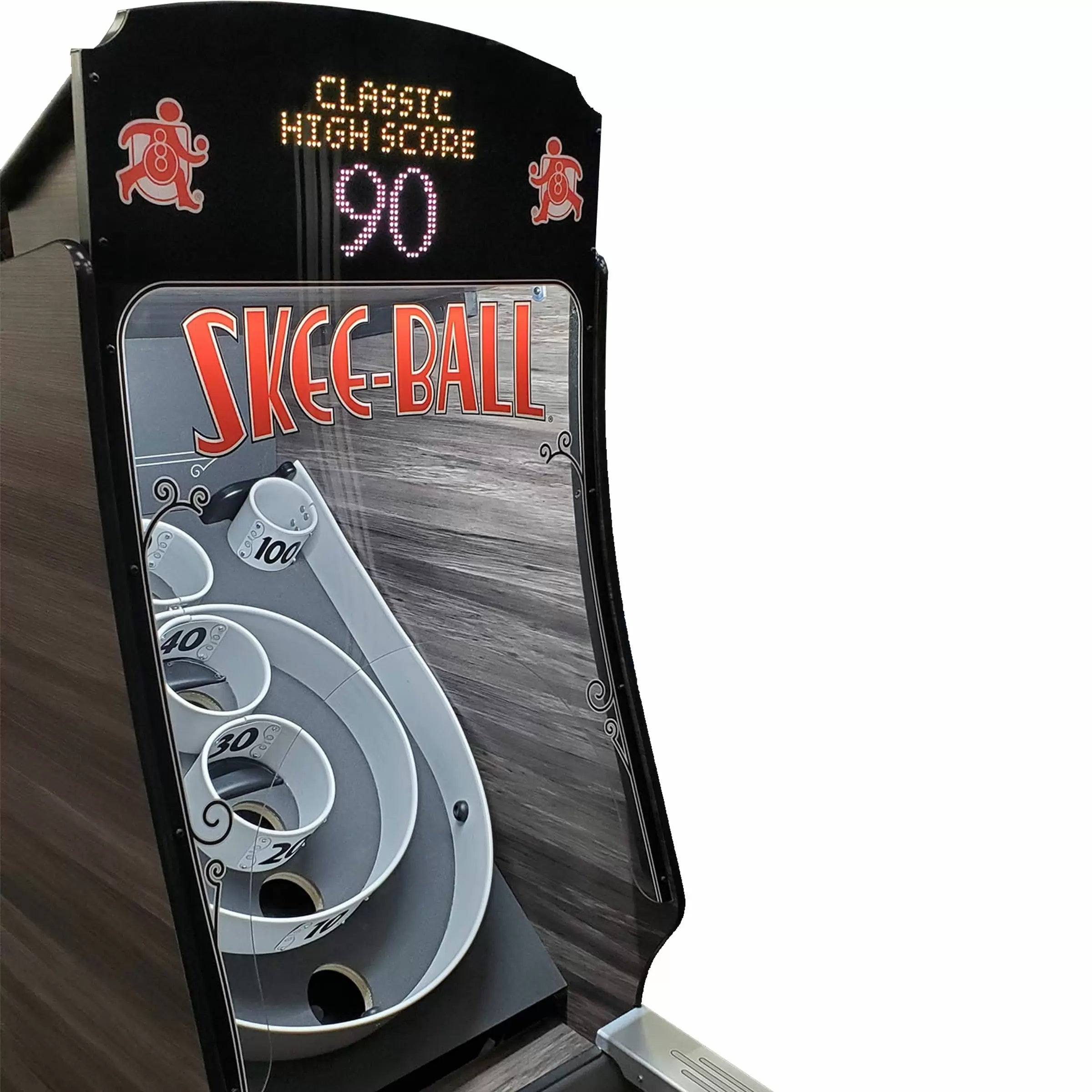 Imperial USA Home Arcade Premium Skee Ball with Coal Cork Front Board