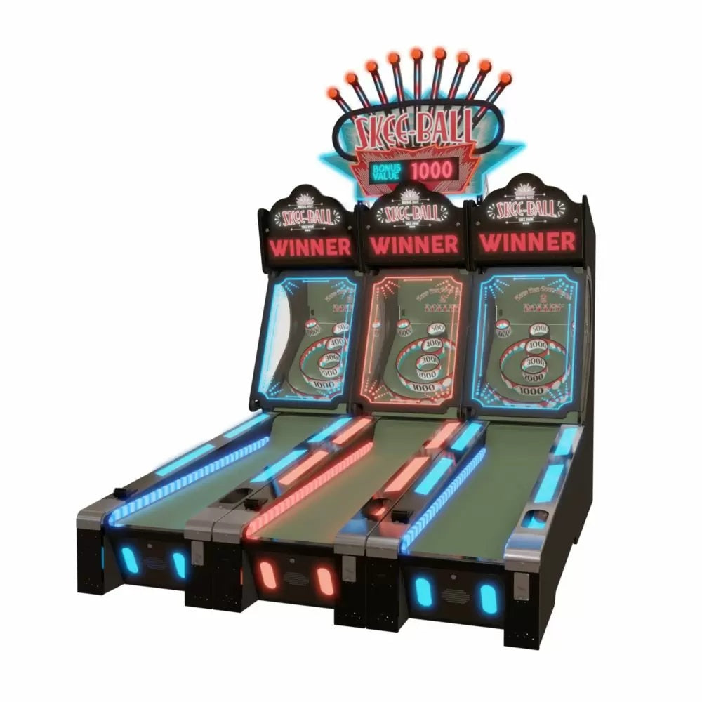 Imperial USA Skee Ball Glow Alley 3pcs With different Lights