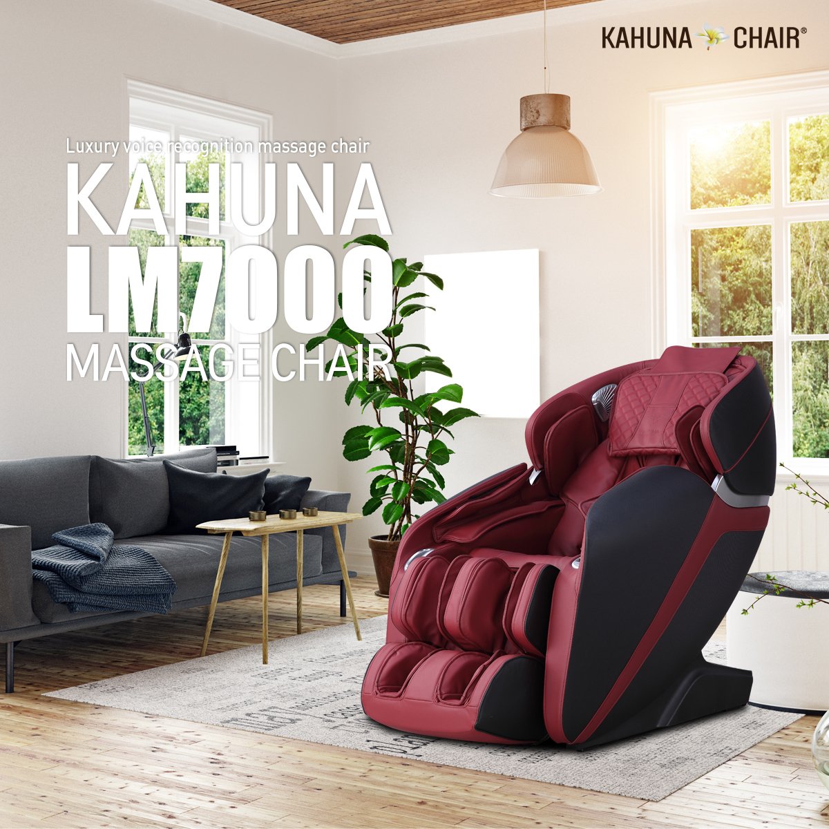 Kahuna LM7000 Luxury voice recognition massage chair