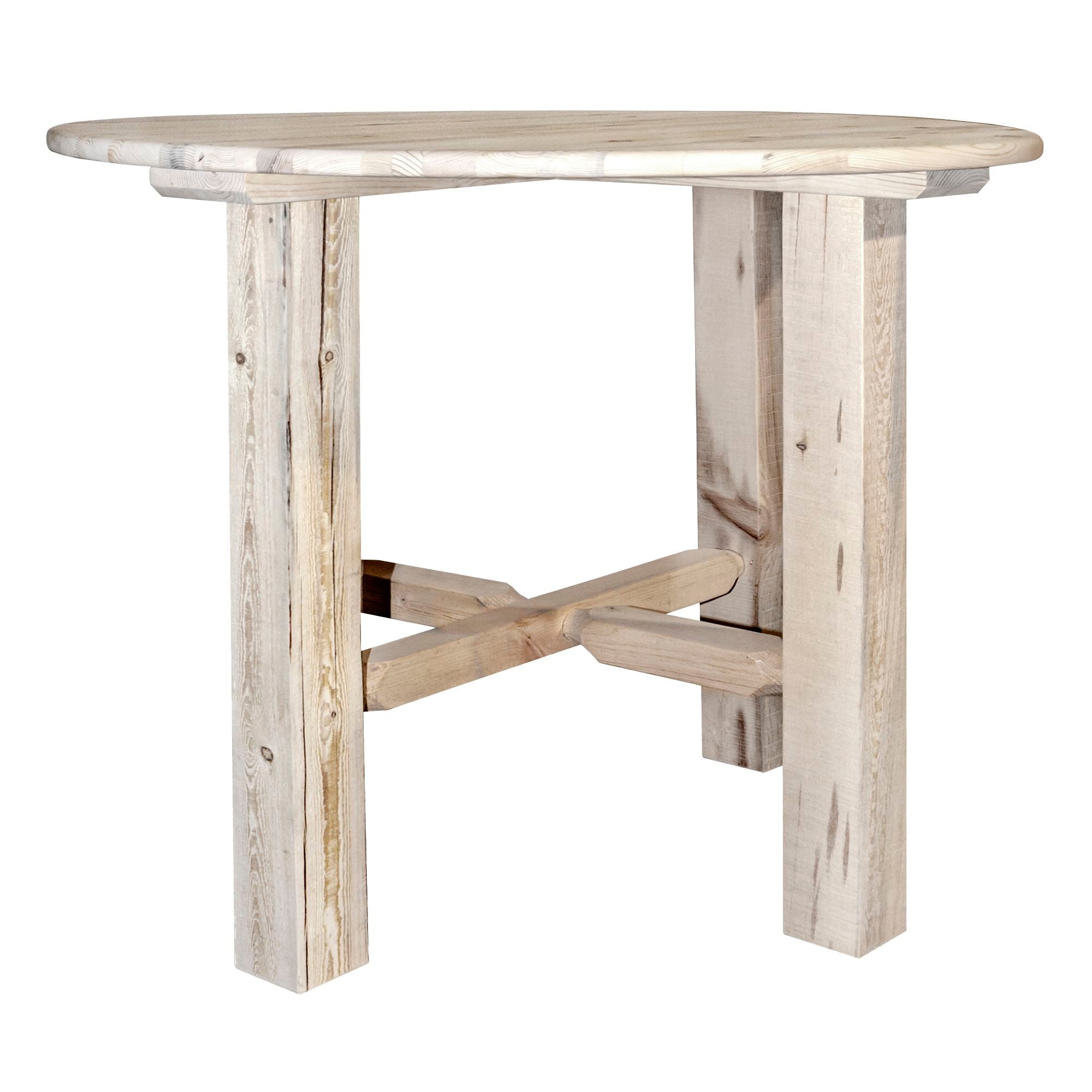 Montana Homestead Collection Bistro Table 37inches Ready Finish