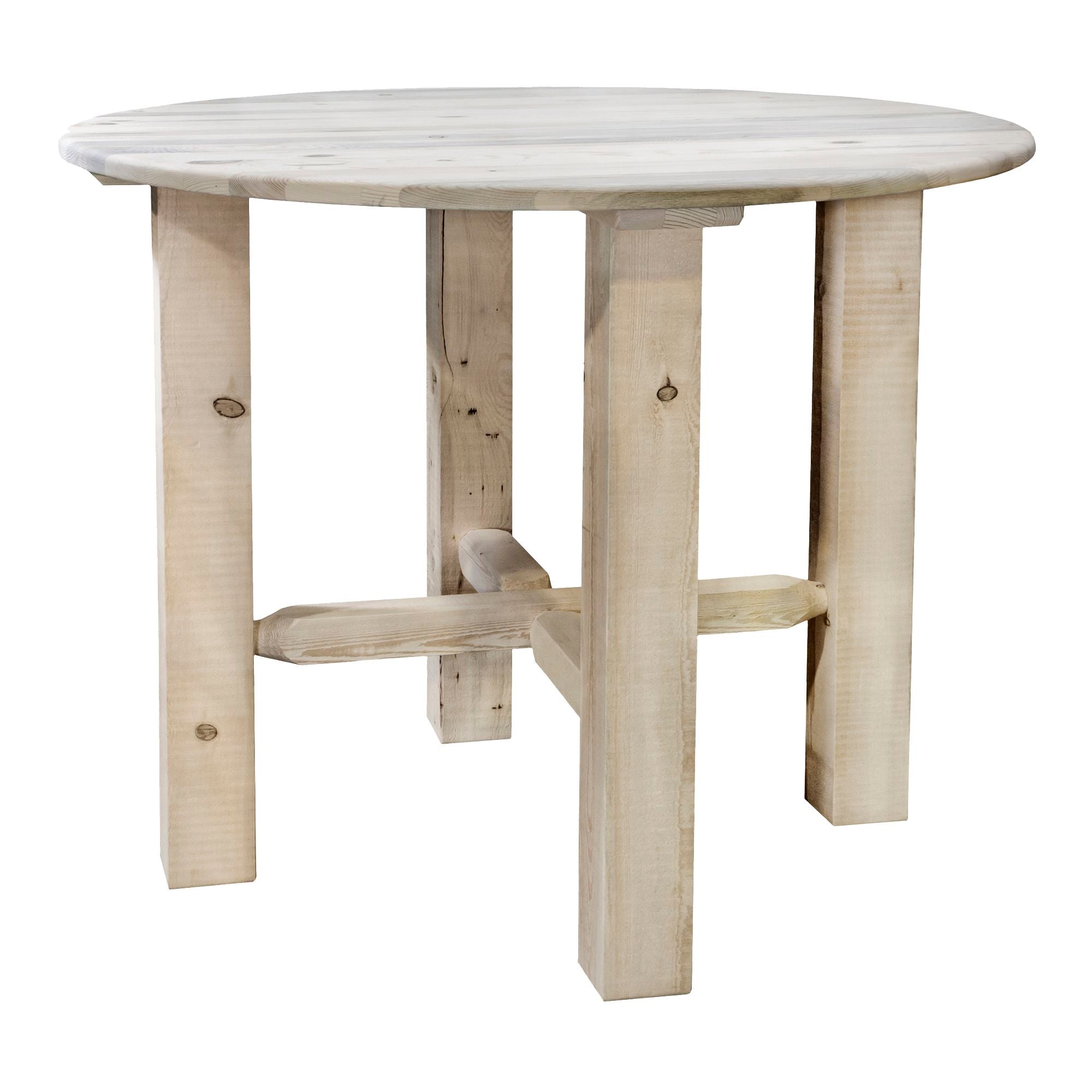 Montana Homestead Collection Bistro Table 37inches Ready Finish