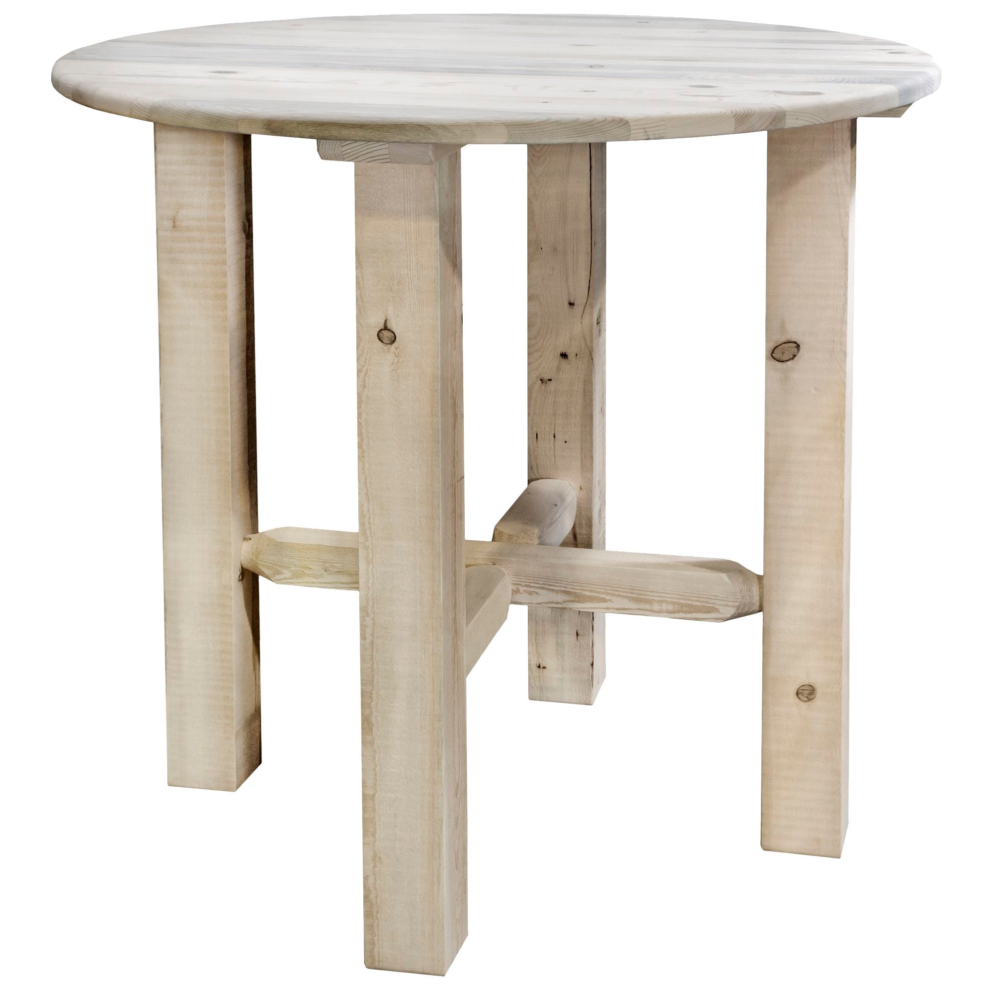 Montana Homestead Collection Bistro Table 40inches Ready Finish