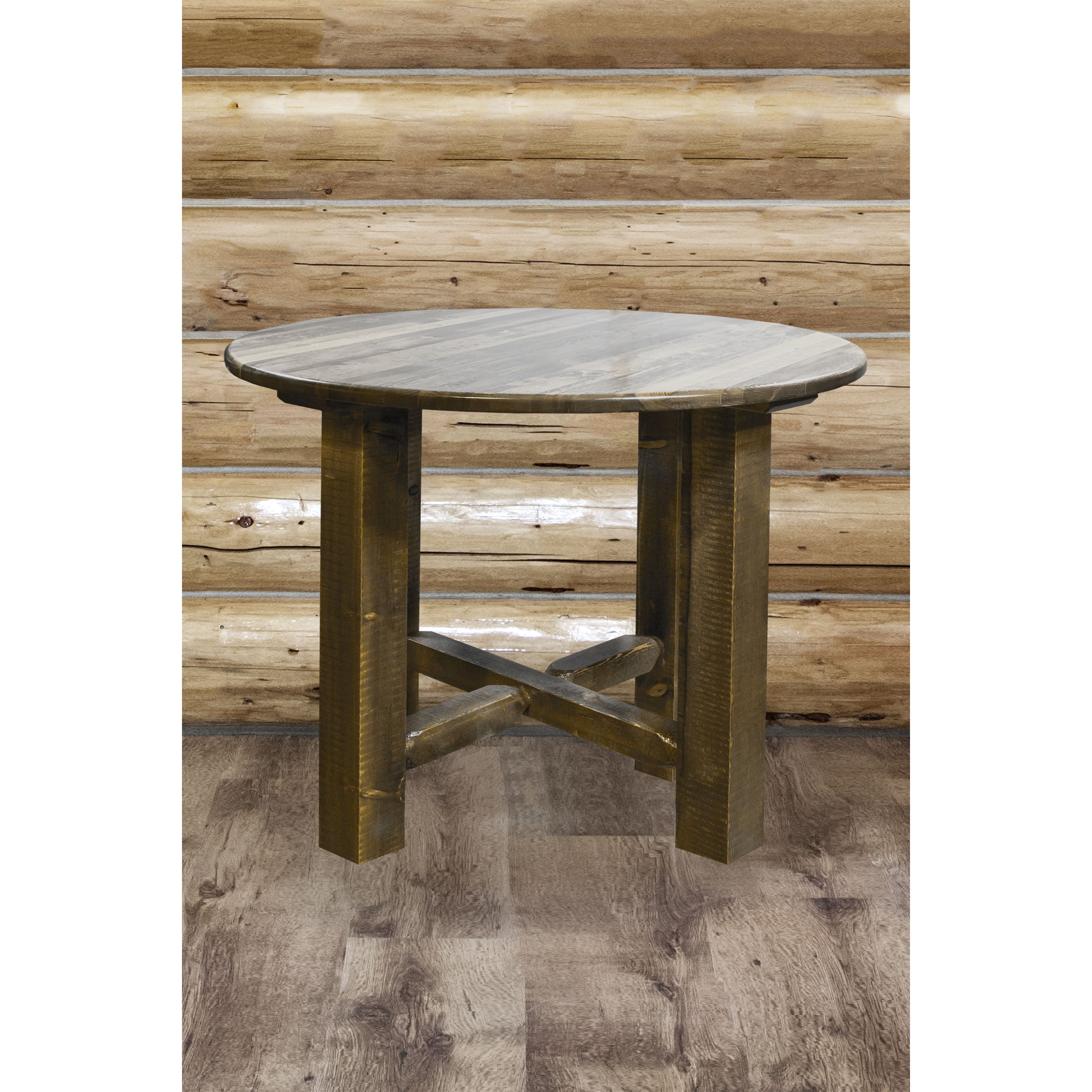 Montana Homestead Collection-Bistro-Table Stain LacquerFinish MWHCBTSL36 view