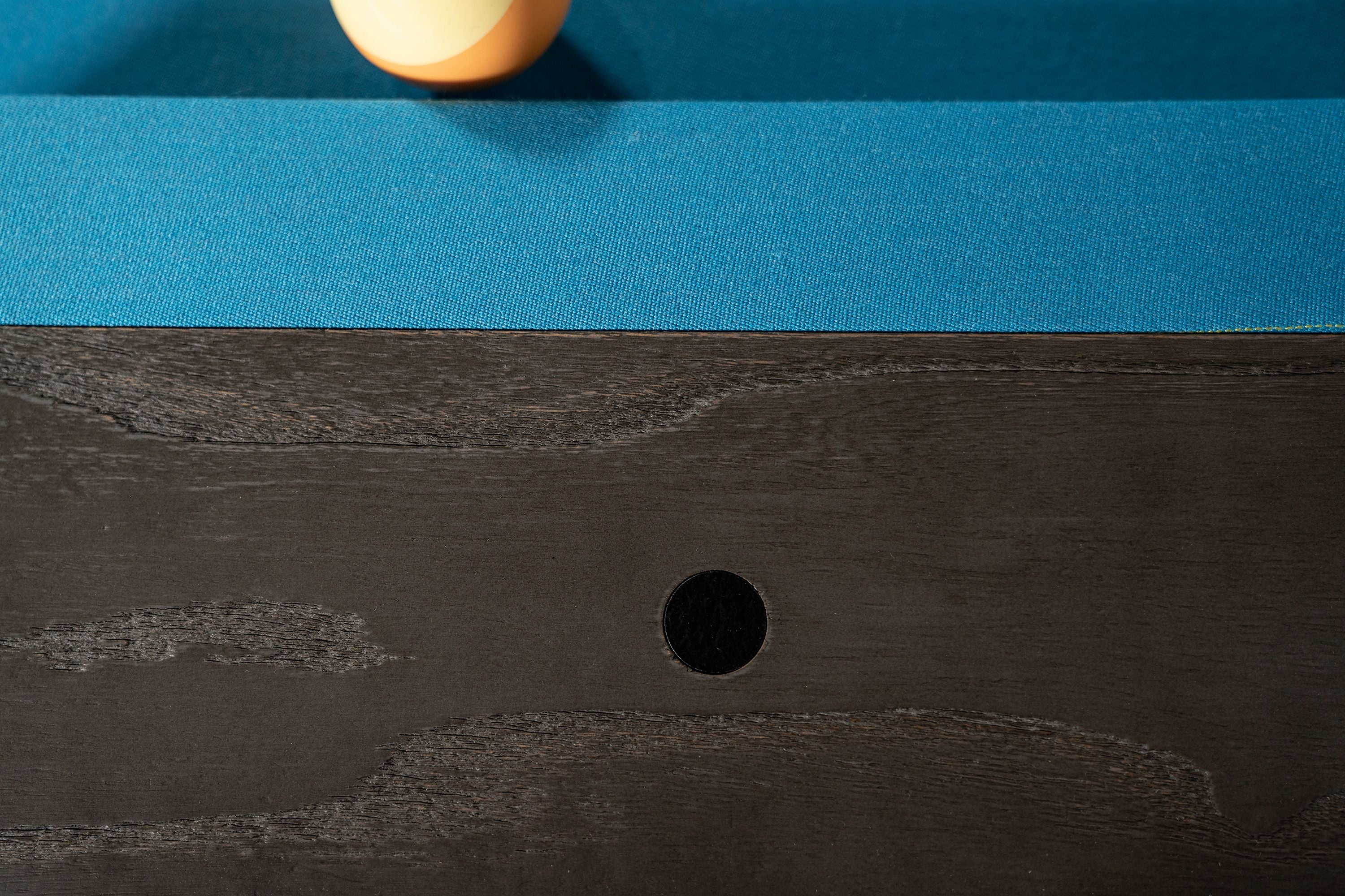 Nixon Billiards Nora Slate Pool Table ISAF-90060/ISAF-90062 Charcoal Dot Side Table Design