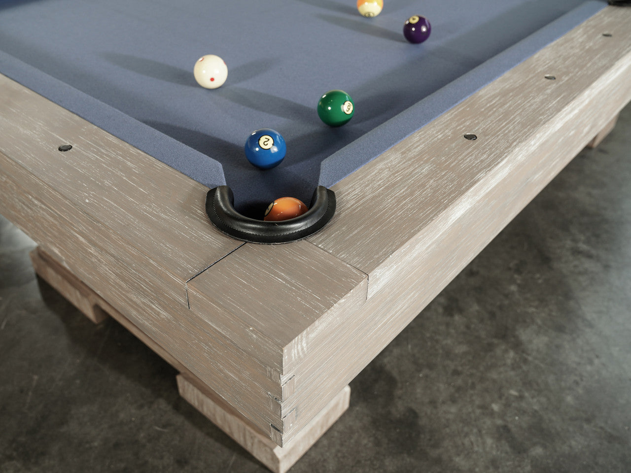 Nixon Huck Slate Pool Table Corner Pocket