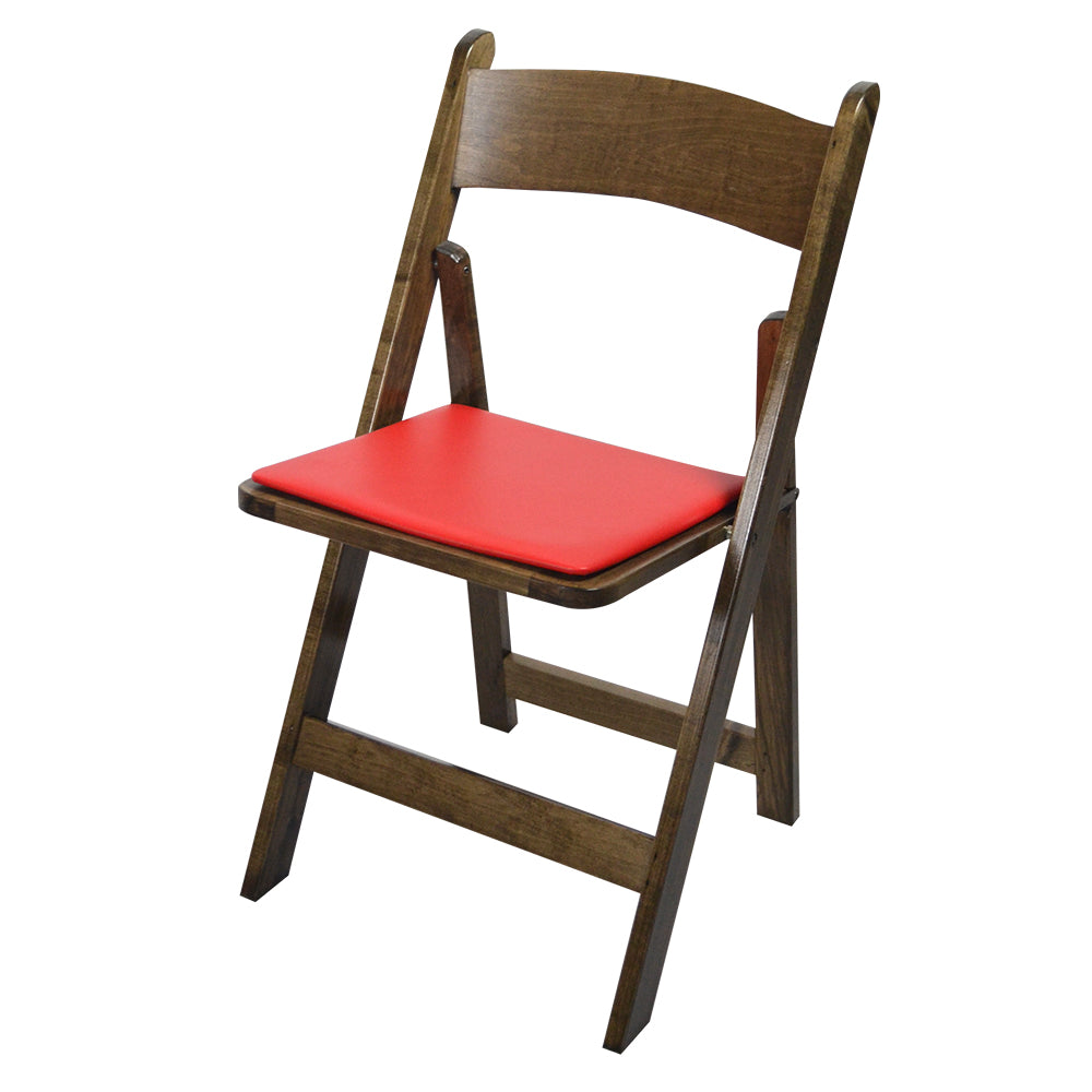 Kestell Maple Folding Chairs - Vinyl