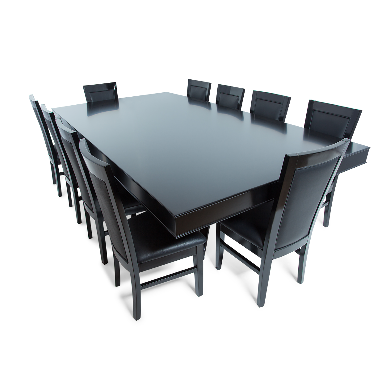 BBO Lumen HD Poker Table Dining With Classic BBO Chairs