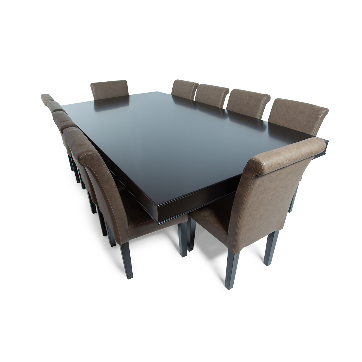 BBO The Lumen HD Poker Table Dining With Premium Lounge Chairs