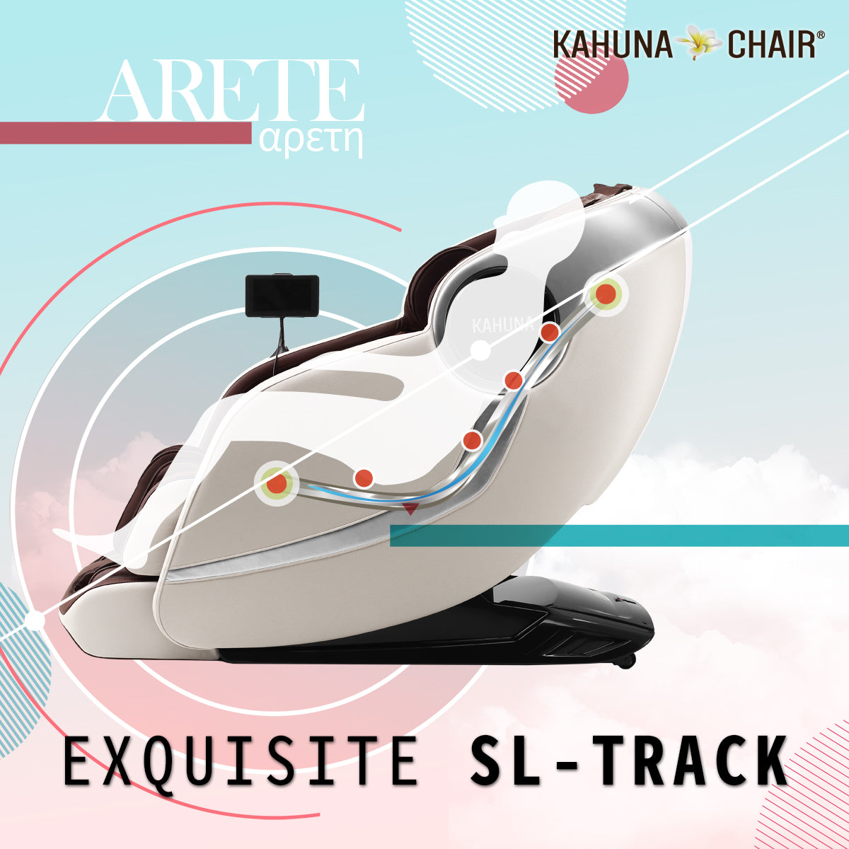 kahuna Em Arete Massage chair exquisite SL track