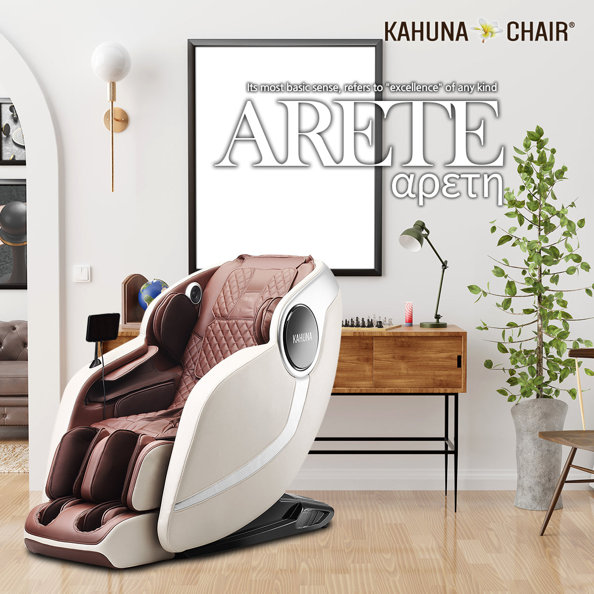 kahuna Em Arete Massage chair its most basic sense refers to excellence of any kind