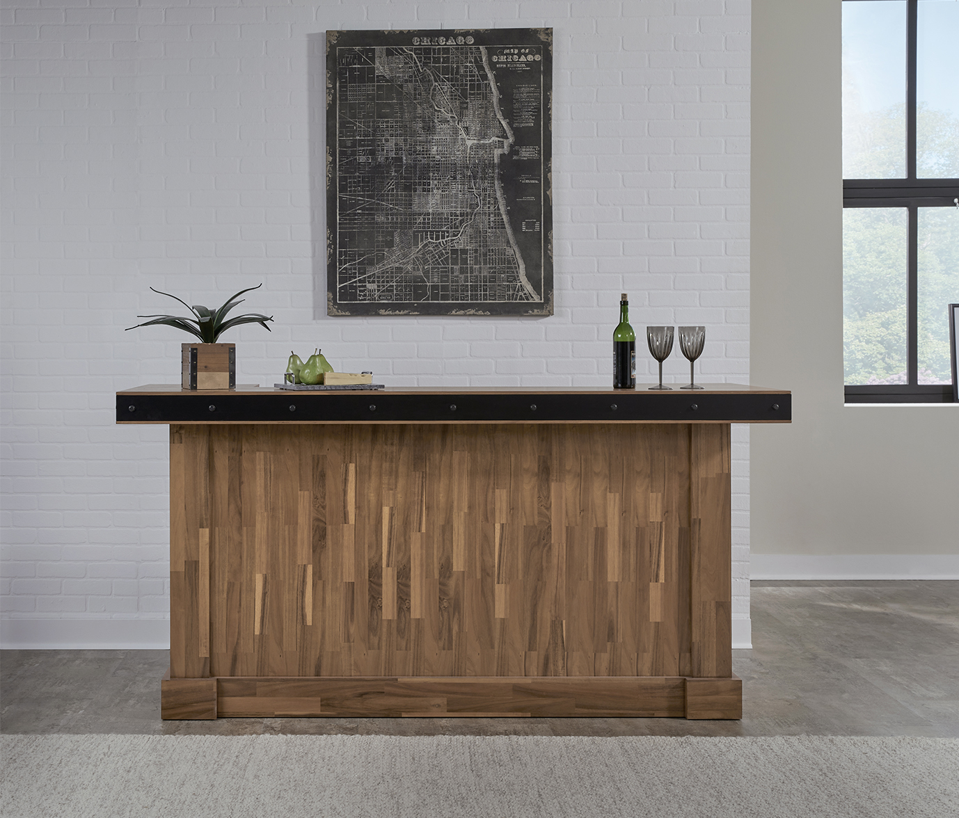 American Heritage Knoxville Home Bar (Acacia) – The Game Room Plus