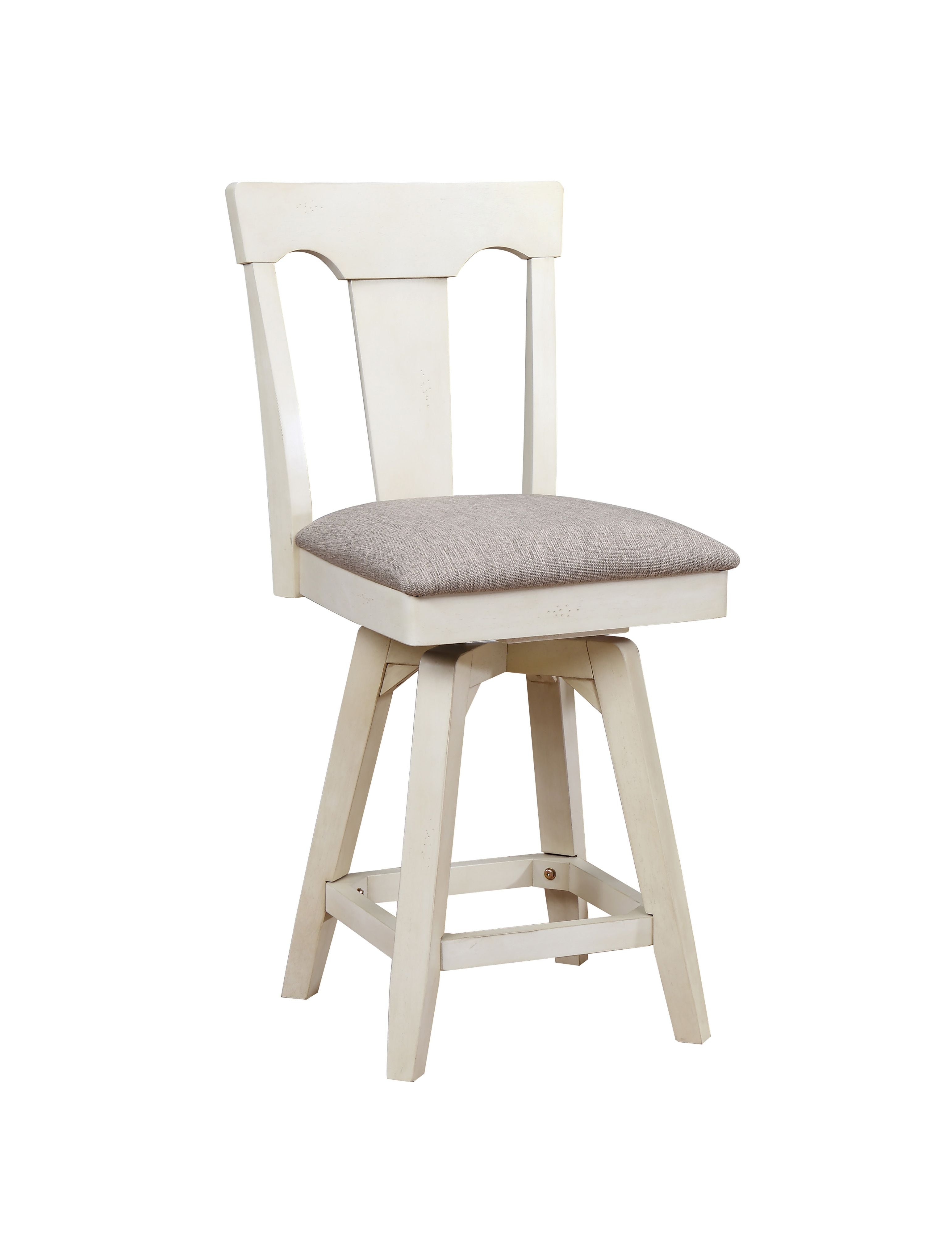 ECI Furniture Choices Panel Back Bar Stool with padded seat(2pcs)