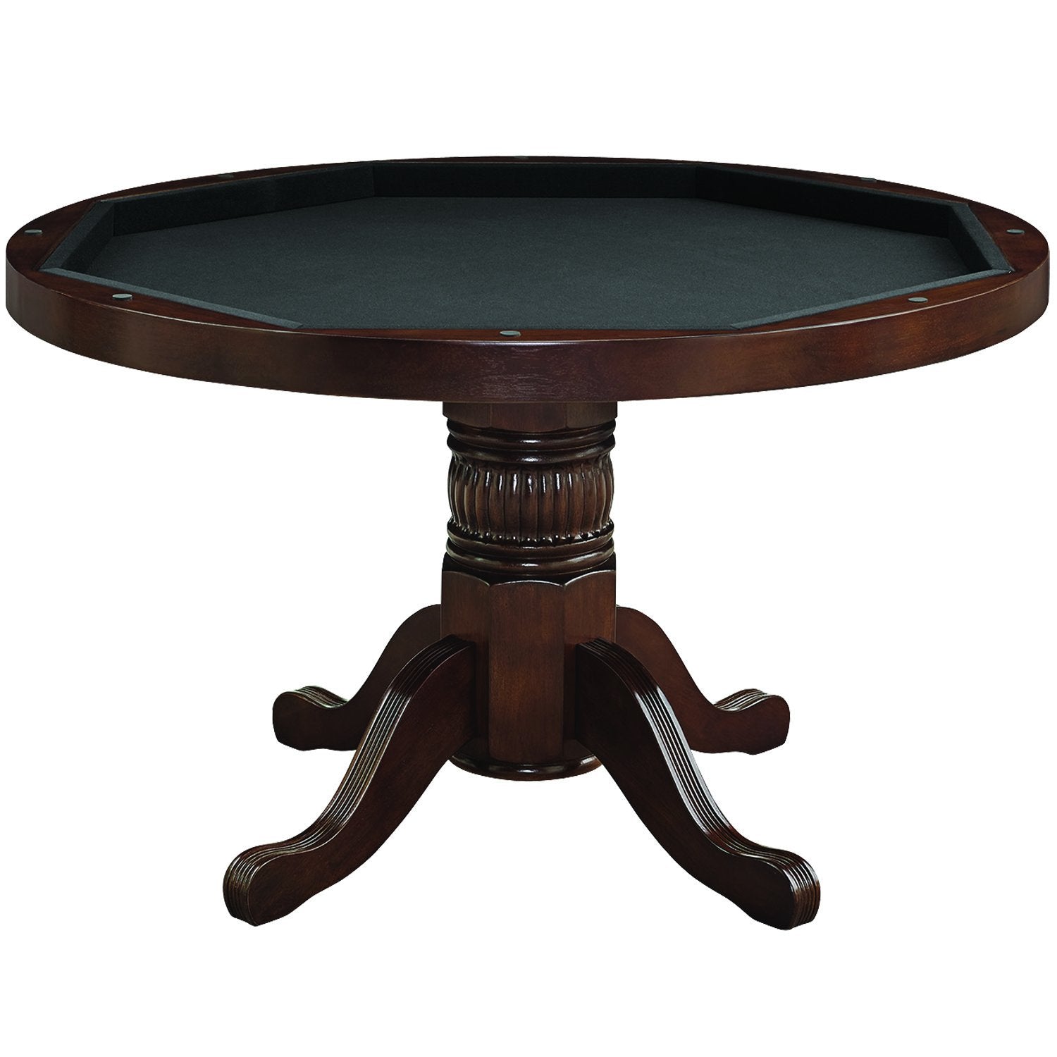 ram game room 48 texas holdem game table gtbl48-Cappuccino