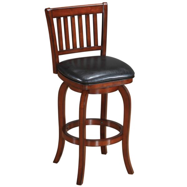 RAM Game Room Backed Bar Stools Square Seat