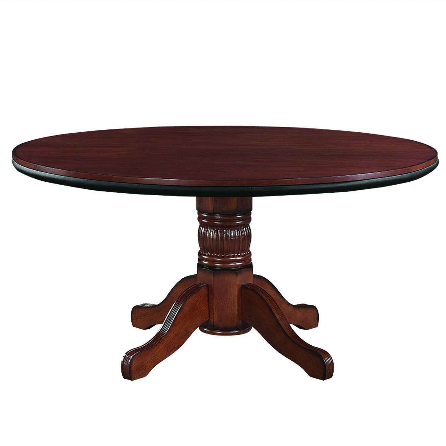 ram game room gtbl60 texas holdem game table with dining top Chestnut dining setup