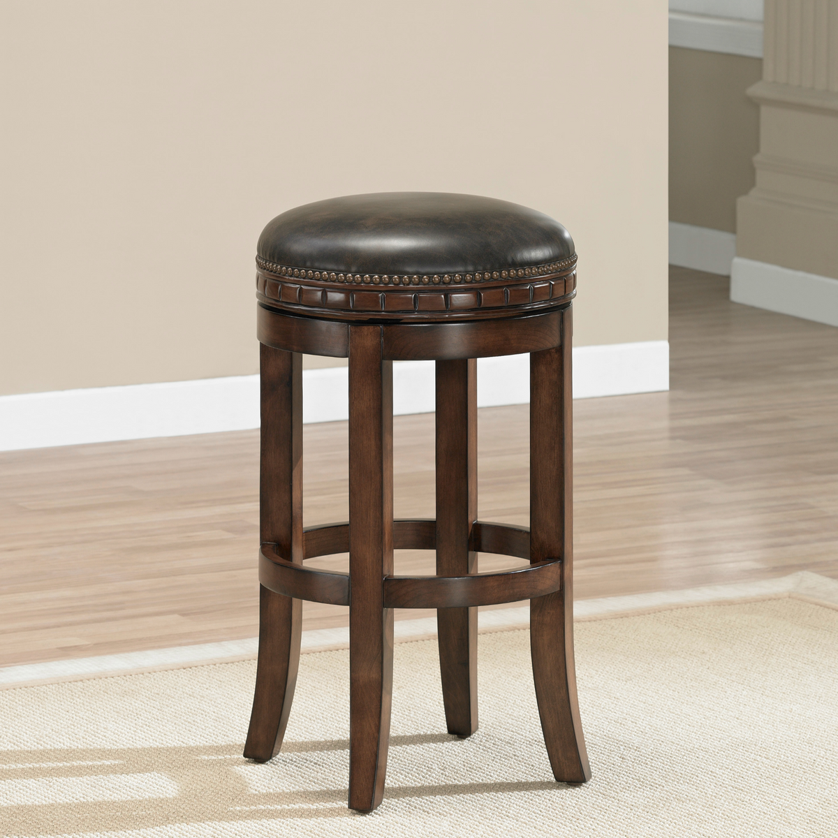 American Heritage Sonoma Bar Stool (Suede) The Game Room Plus